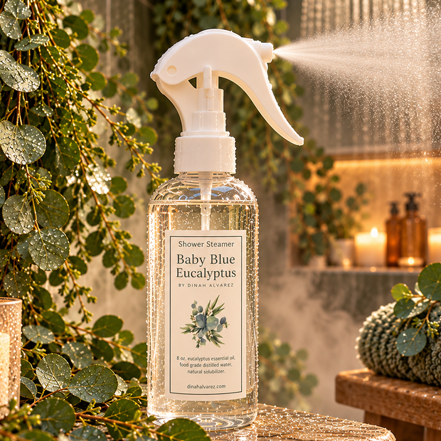 Baby Blue Eucalyptus Shower Steamer Spray