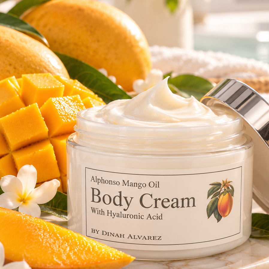 Alphonso Mango Oil Body Cream With Hyaluronic Acid