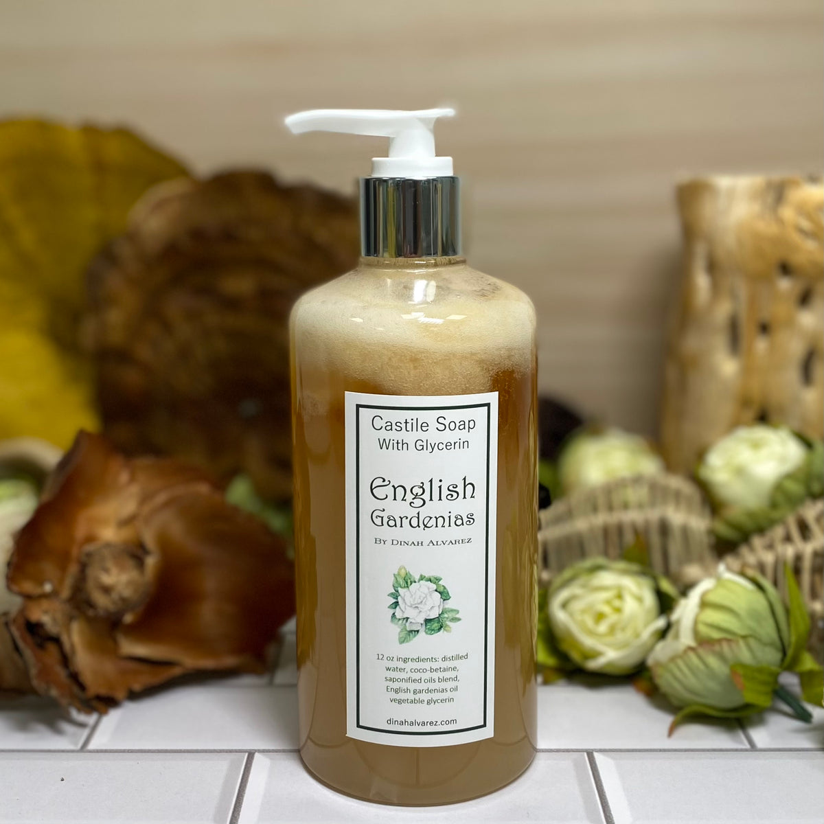 English Gardenia Castile Soap