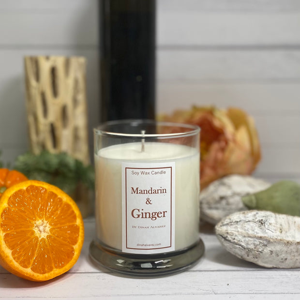 Mandarin & Ginger Massage Candle