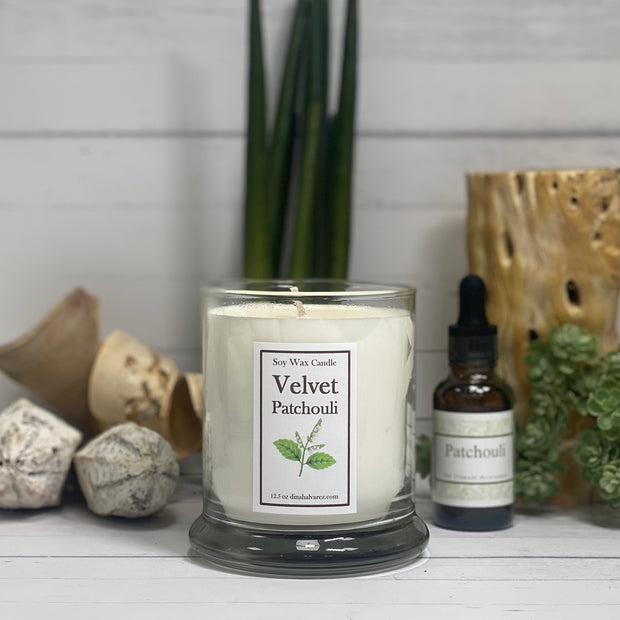 Velvet Patchouli Massage Candle