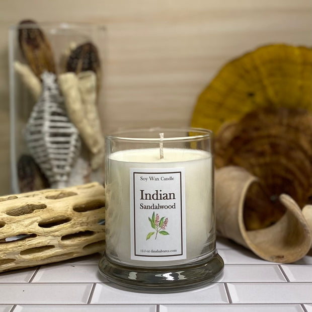 Indian Sandalwood Massage Candle