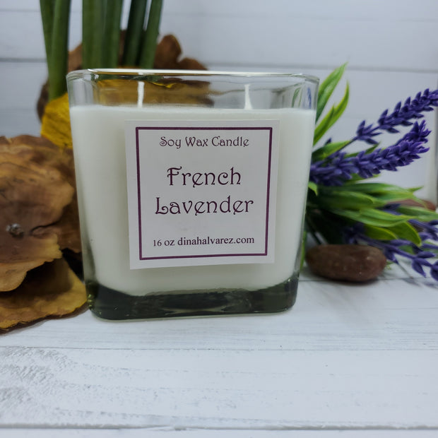 French Lavender Massage Candle