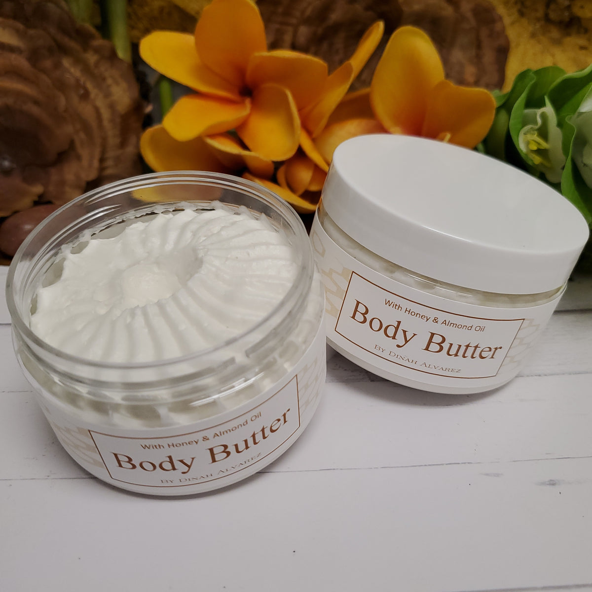Body Butter with Honey & Almond Oil