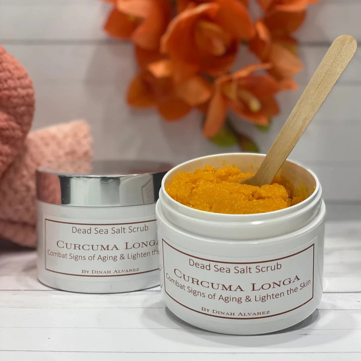 Dead Sea Salt Scrub with Curcuma Longa