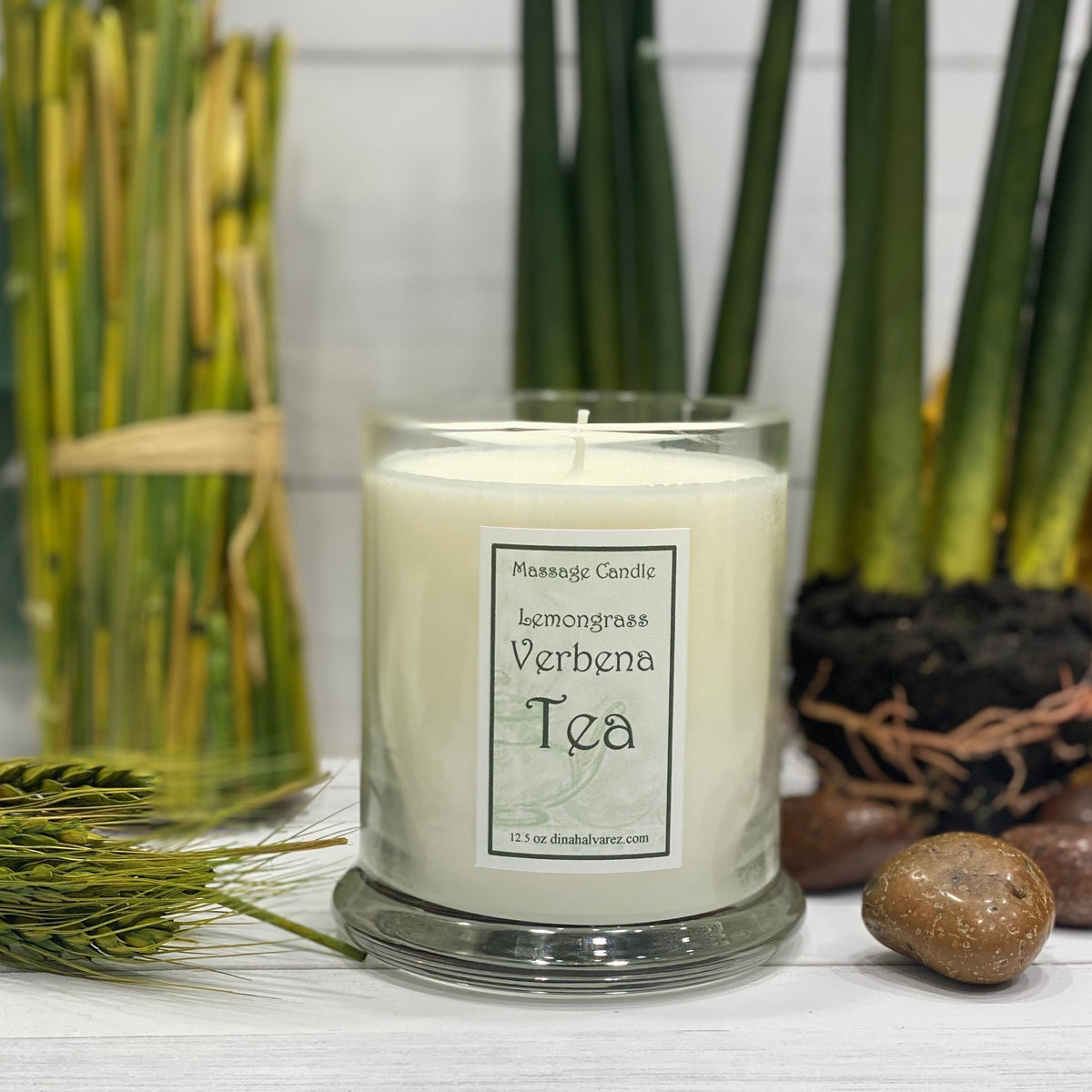 Lemongrass Verbena Massage Candle