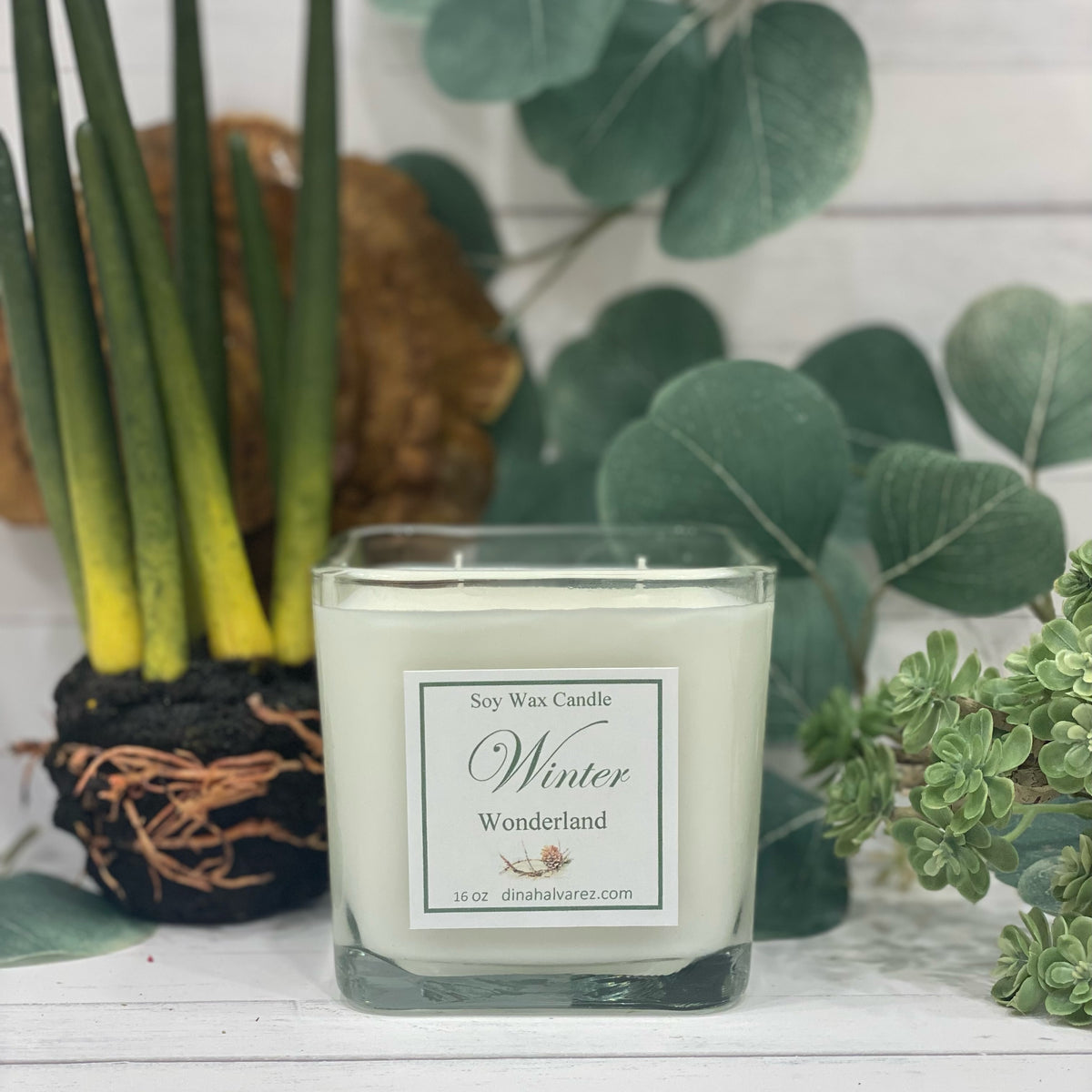 Winter Wonderland Massage Candle